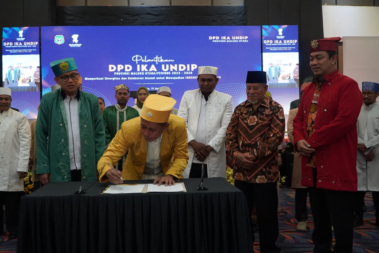 DPD IKA UNDIP Provinsi Maluku Utara Resmi Dikukuhkan