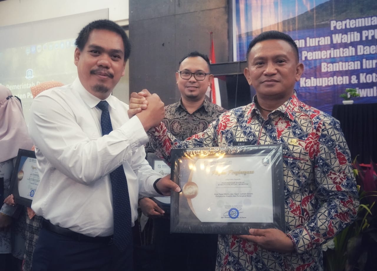 Pemda Morotai Kembali Peroleh Prestasi Iuran BPJS, Ini Yang Diharapkan