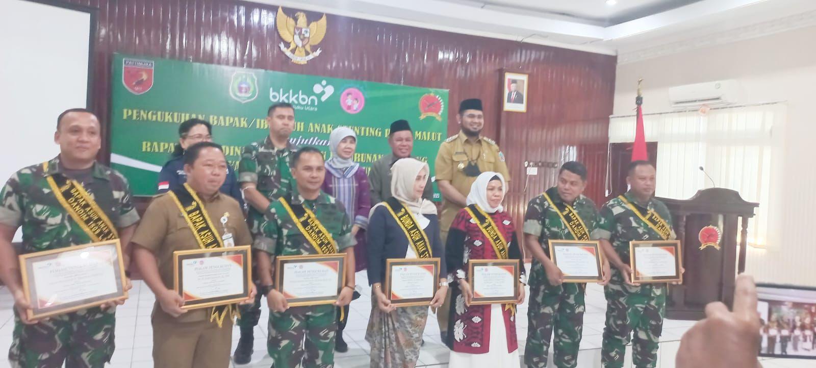 Rizal Marsaoly Dikukuhkan Sebagai Bapak Asuh Anak Stunting di Kota Ternate