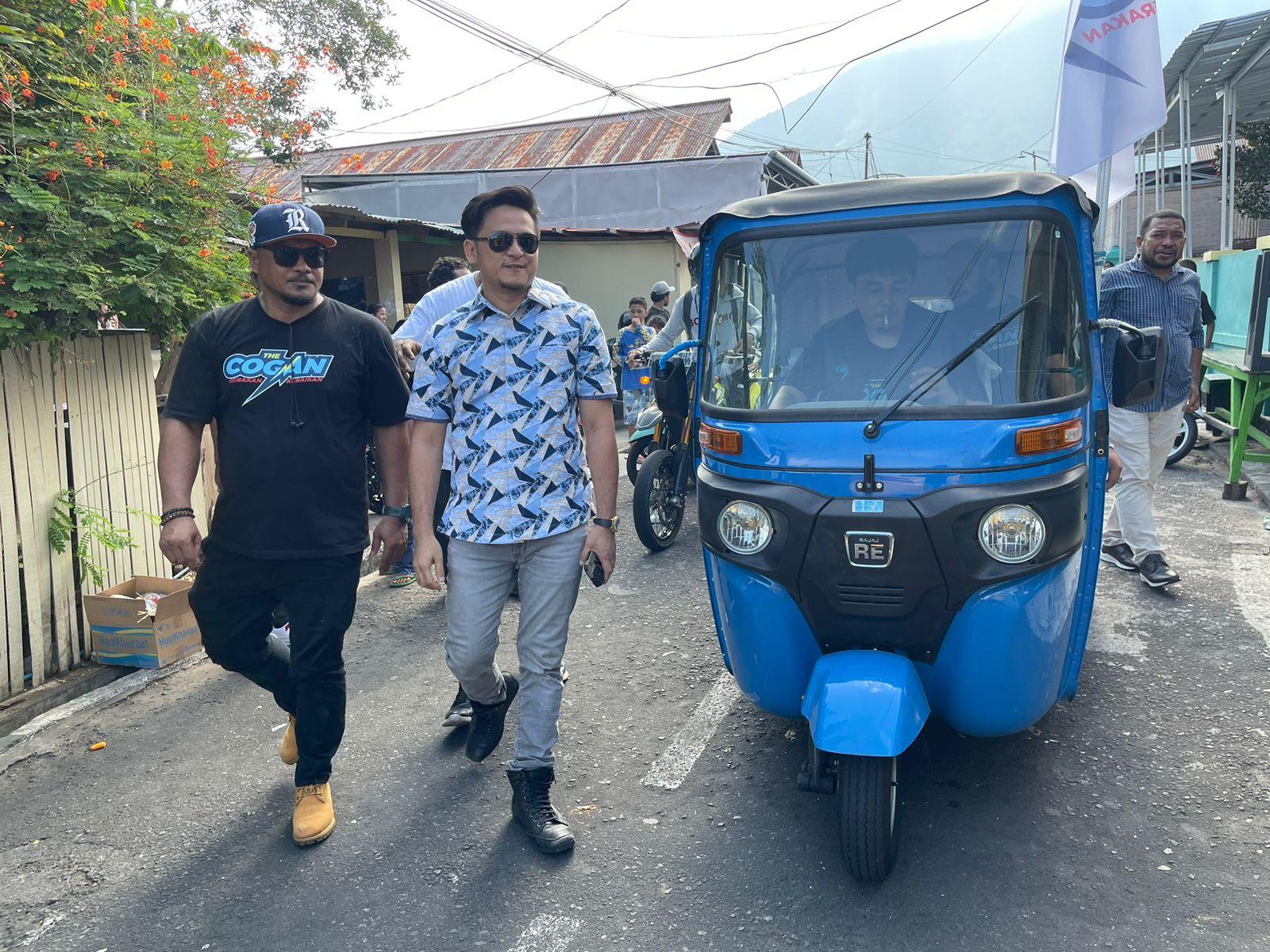 Erwin Umar Daftarkan Diri ke Partai Gerindra Maju Calon Wali Kota Ternate 2024