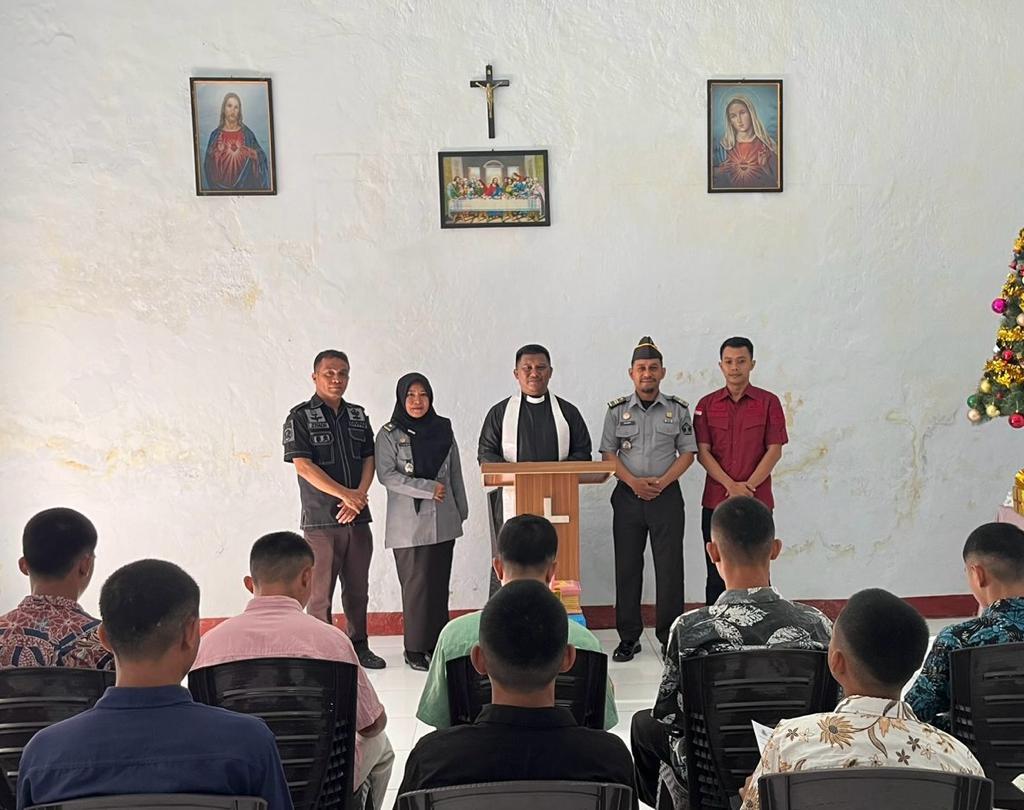 173 WBP Kemenkumham Malut Terima Remisi Khusus Natal 2023, Ini Pesan Kakanwil Purwanto