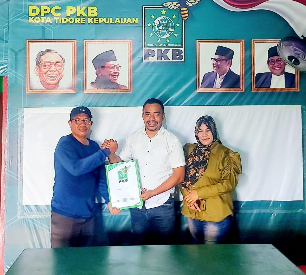 PKB Tidore Buka Pendaftaran, Bakal calon Abdurahman Dano Soleman dan Umar Ismail Pendaftar Pertama