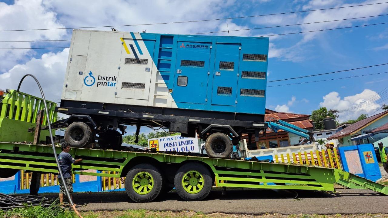 Perkuat Pasokan Listrik Saat Nataru, PLN UP3 Sofifi Tambah 2 Unit Mesin di  Jailolo