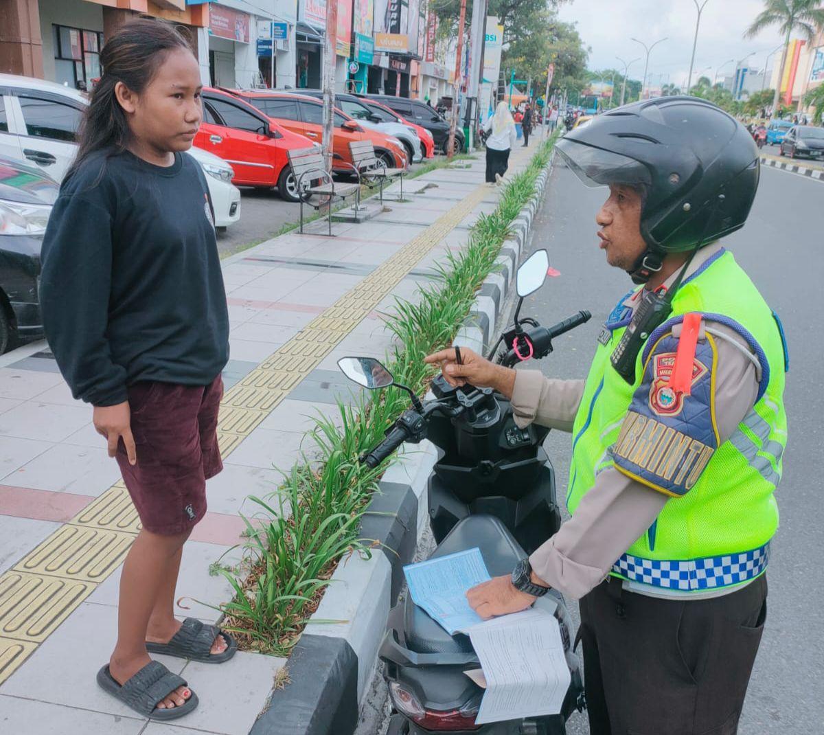 834 Kendaraan Terjaring dalam Operasi Rutin Satlantas Polres Ternate