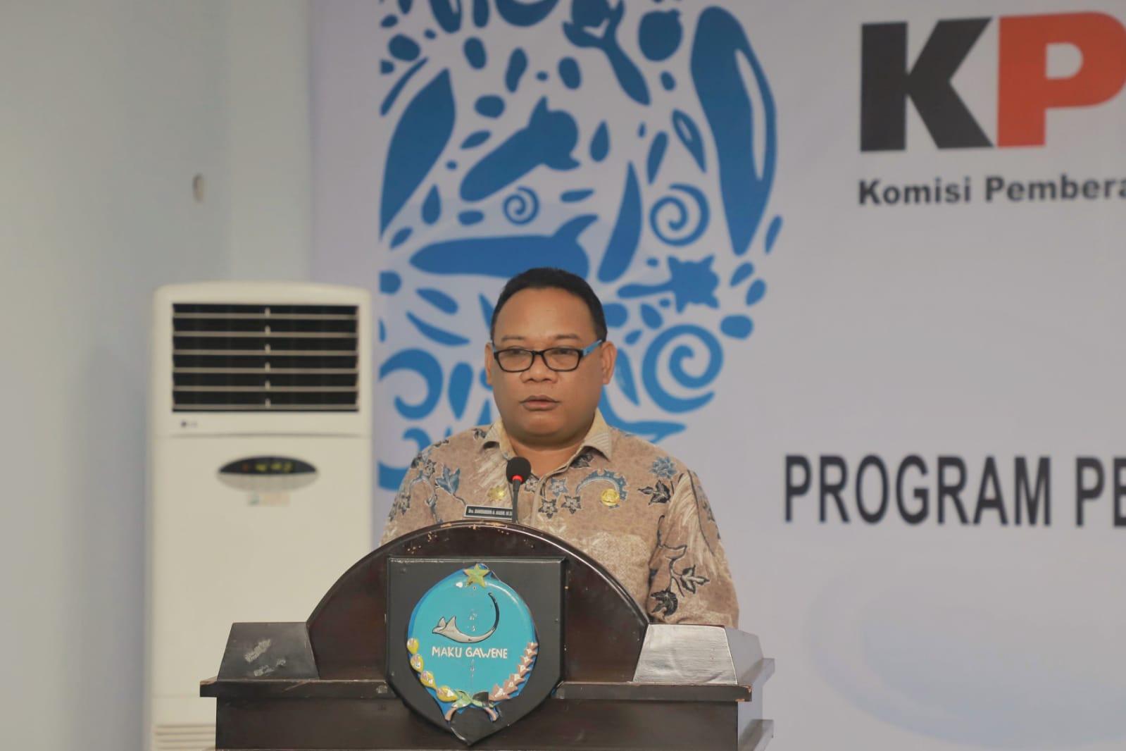 KPK Rakor Pemberantasan Korupsi dengan Sekprov Maluku Utara di Ternate