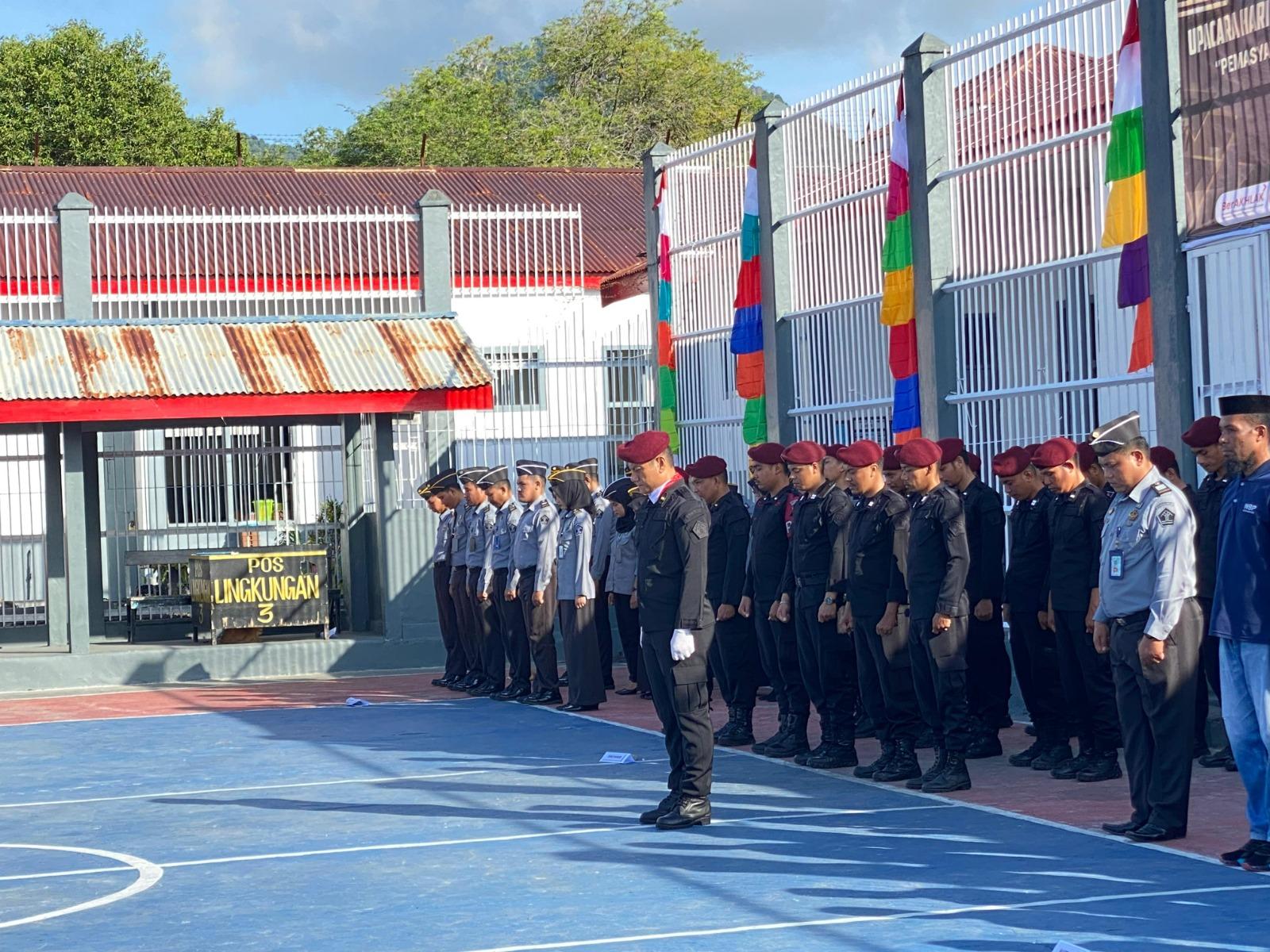 Rutan Kelas IIB Soasiu & Bpas Kelas II Tidore Malut Peringatan Hari Bakti Pemasyarakatan ke 60