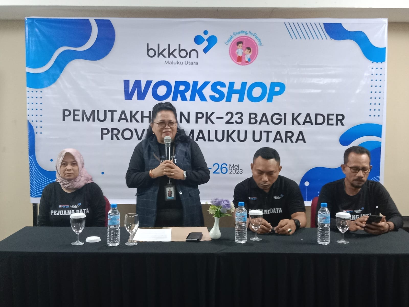 BKKBN Maluku Utara Gelar Workshop Pemutakhiran Data Keluarga Tahun 2023