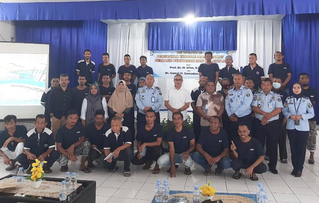 Narapidana di Lapas Ternate Dapat Meteri Kuliah Tentang Perikanan dari Unkhair