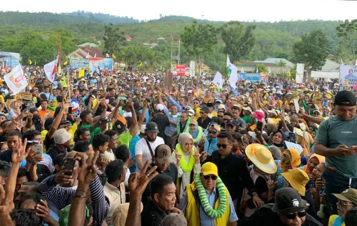 Pekan Ini, Cagub Maluku Utara Aliong Mus Hadiri Kampanye Akbar Paslon Citra - Utuh di Taliabu