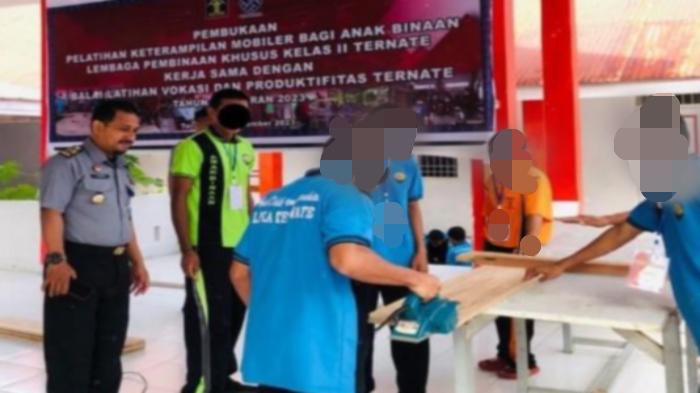 Beri Bekal Anak Binaan, LPKA Ternate Kemenkumham Malut Gandeng BPVP Beri Pelatihan Mobiler