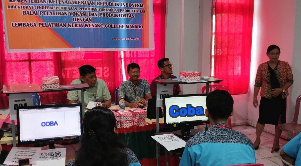 BPVP Ternate Kunker ke LPKS Wenang College Manado