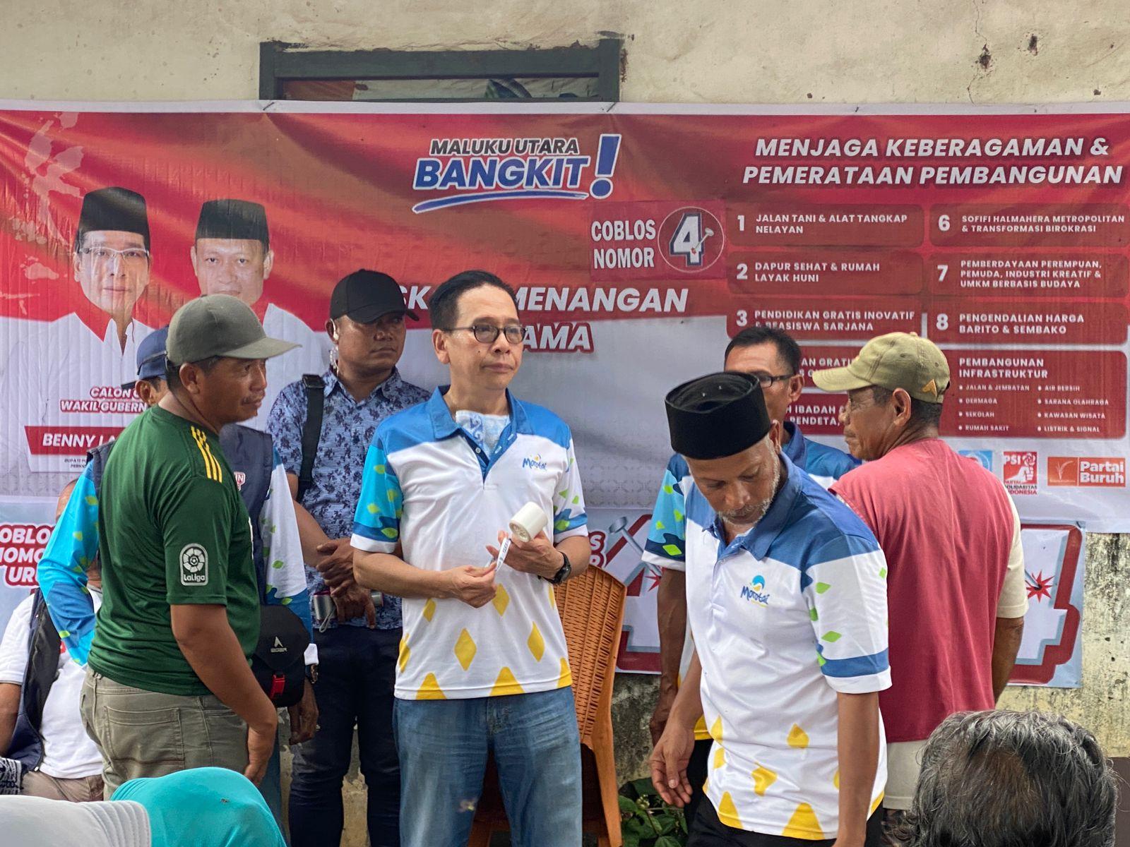 Breaking News: Calon Gubernur Maluku Utara Benny Laos Tidak Meninggal, Sudah Sadarkan Diri