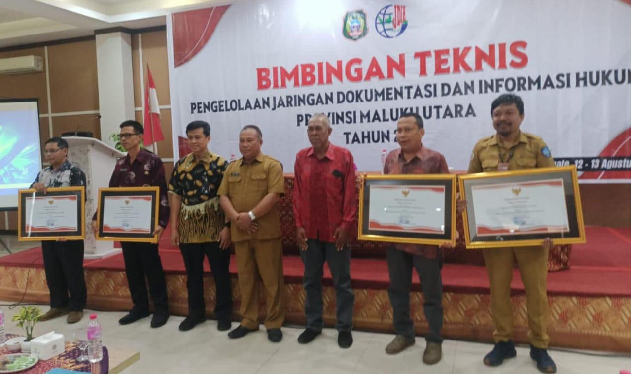 Biro Hukum Setda Maluku Utara Perkuat Pengelolaan Arsip Lewat Bimtek JDIH