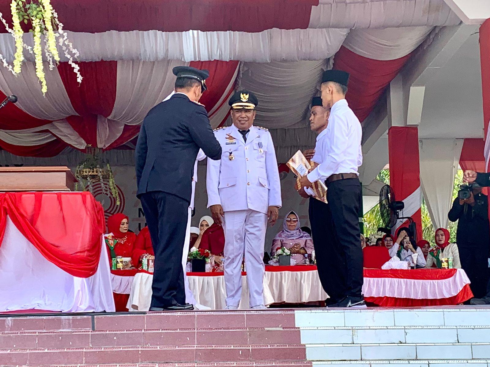 Pada HUT ke 78 RI, 71 Napi Lapas Labuha Halmahera Selatan Terima Remisi