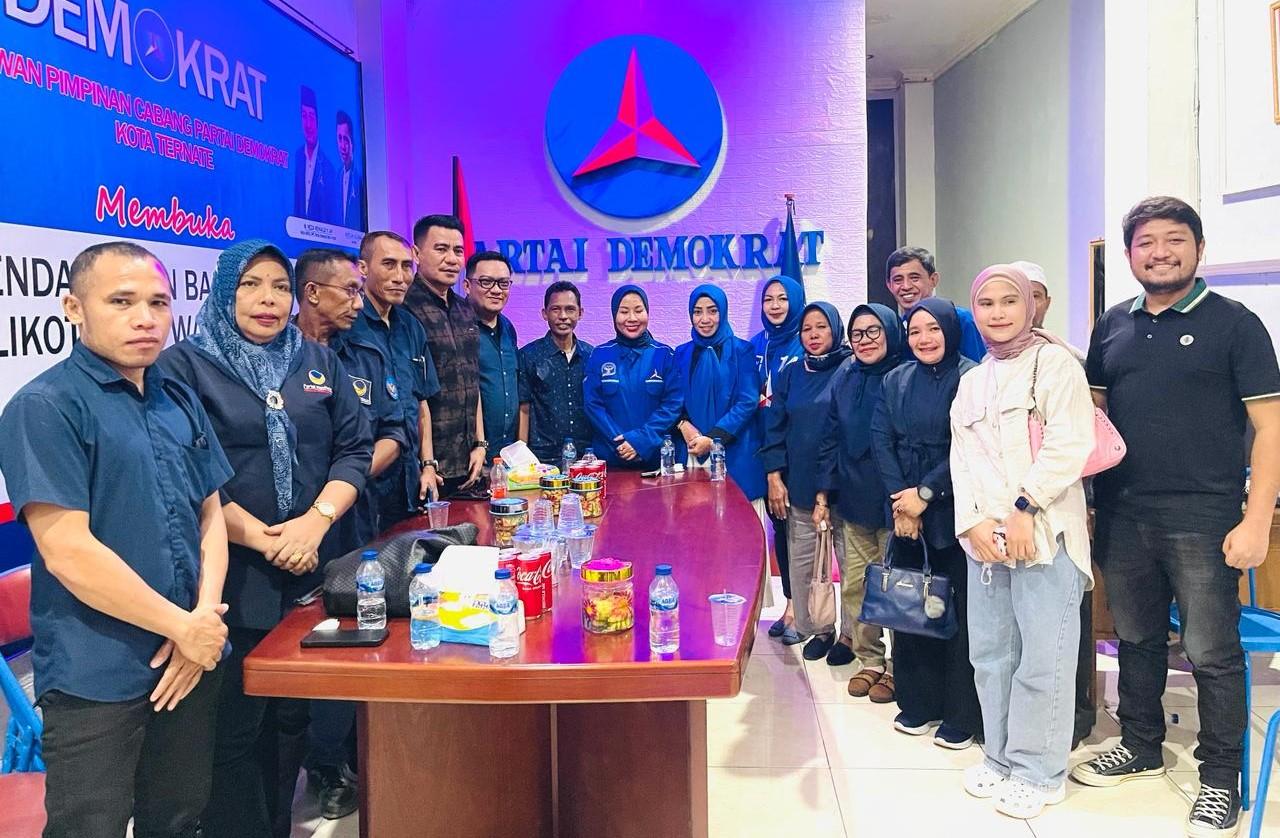 Pilkada Ternate 2024, NasDem Silahturahmi ke Demokrat, Intens Usung M Tauhid Soleman Dua Priode