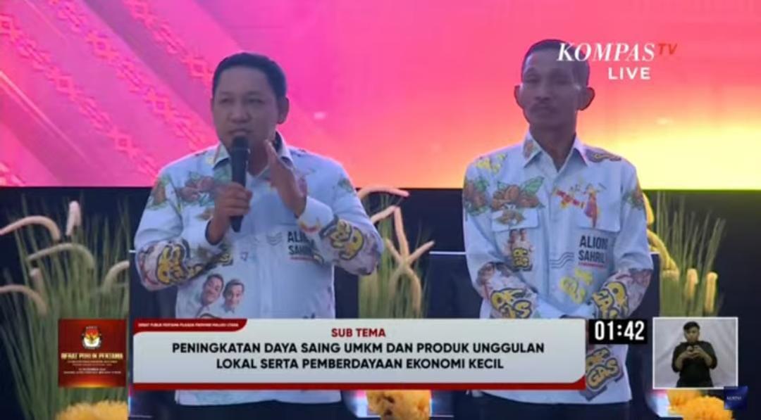 Unggul di TPS 01 Bobong, Ini Posisi Aliong - Sahril di Quick Count Pilgub Malut 2024 Sementara