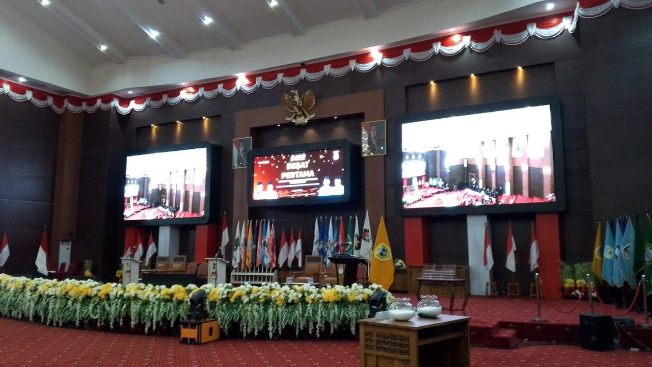 Digelar di Sofifi, Debat Pertama Dua Paslon Pilkada Tidore Maluku Utara Mulai Siang Ini