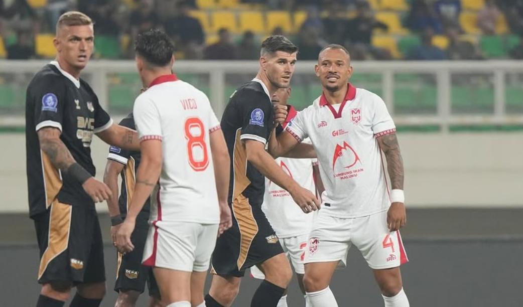 Malut United vs Dewa United, Nick Kuipers di Mata Gustavo Franca