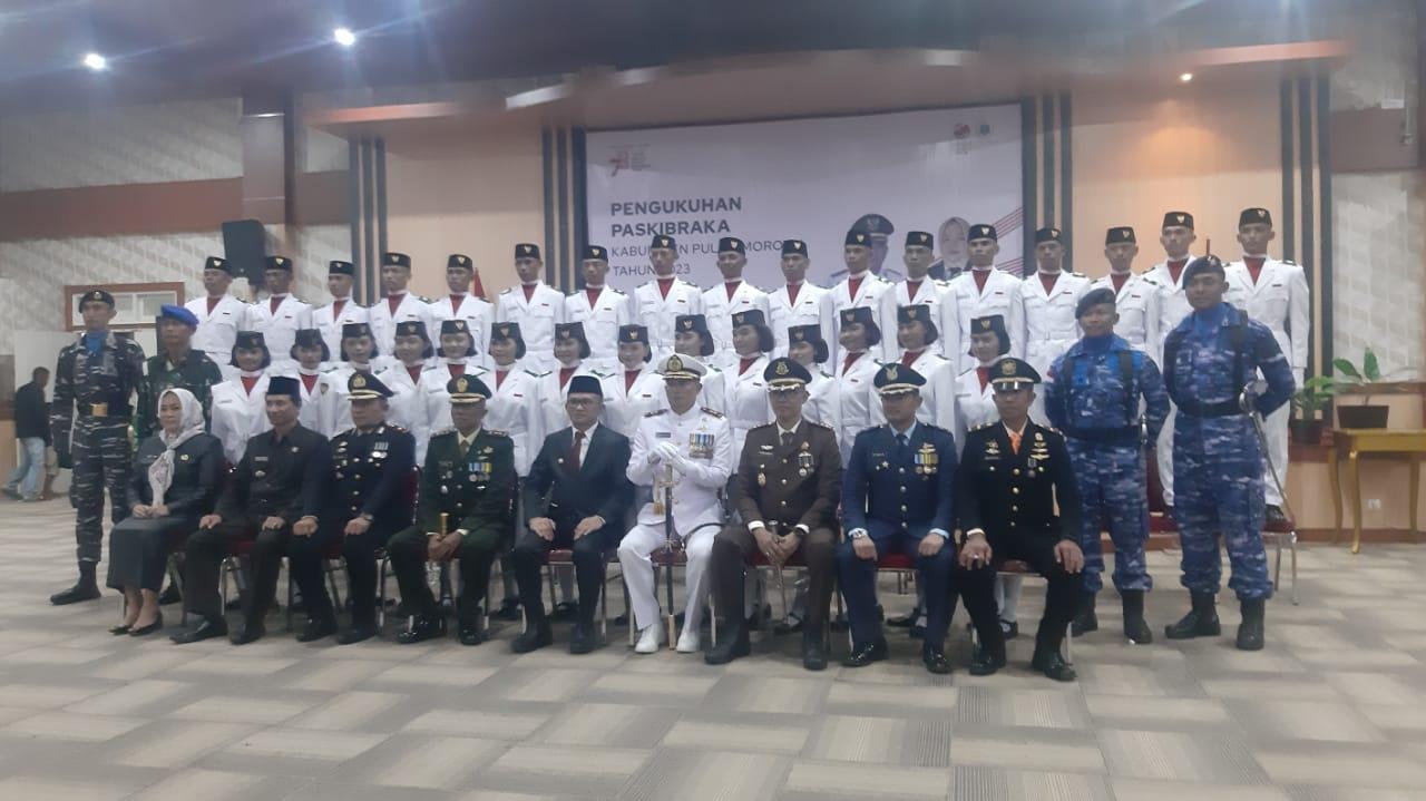 Sukses Latih Anggota Paskibraka, Pj Bupati Morotai Apresiasi Semua Unsur Terkait