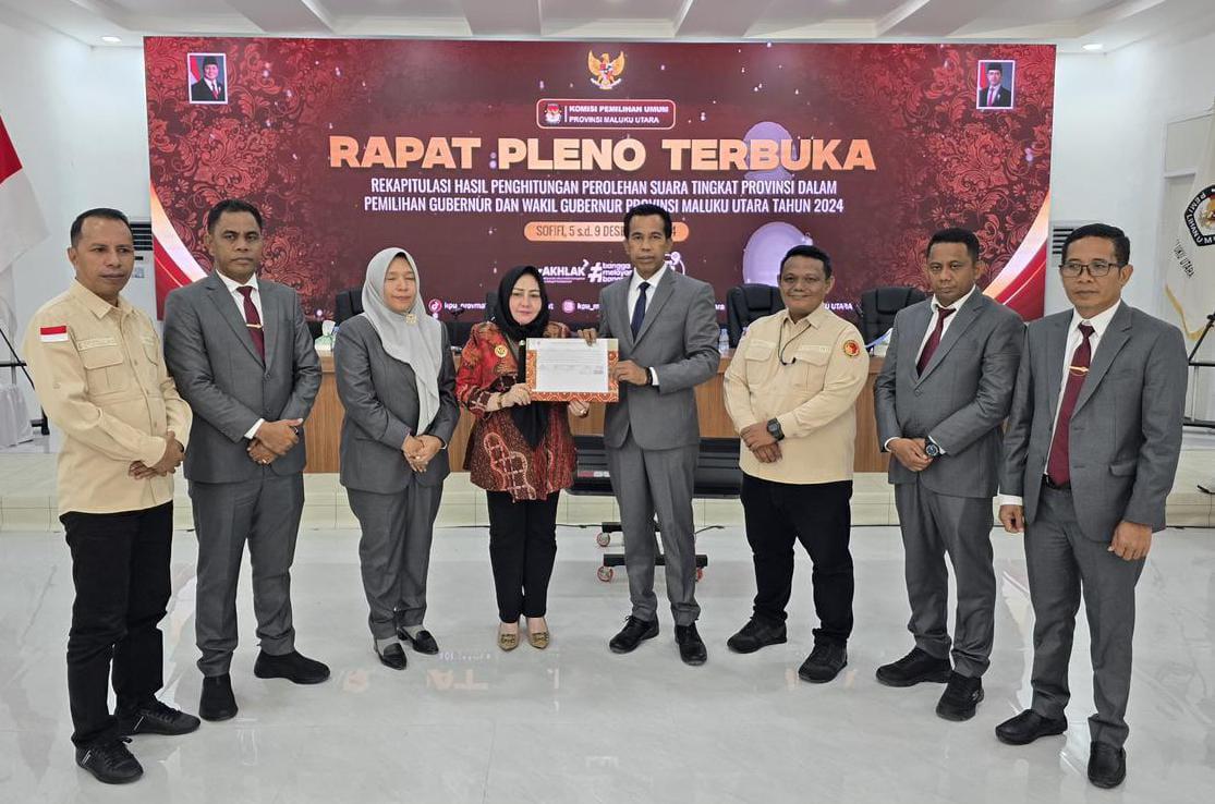 KPU Maluku Utara Beri Kesempatan Empat Paslon Pilgub Ajukan Gugatan ke MK, Mohtar: Kami Siap