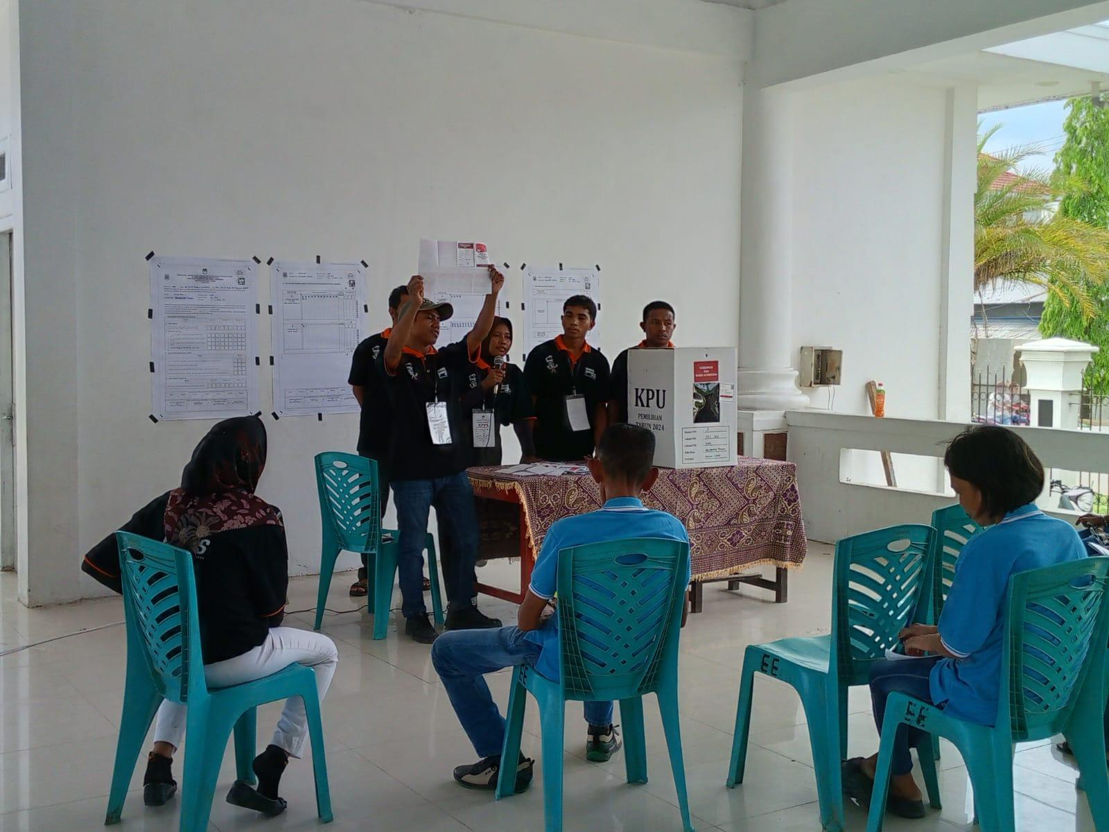 Pilkada Halmahera Tengah 2024 : Paslon Ikram M Sangadji - Ahlan Djumadil Unggul di 3 TPS