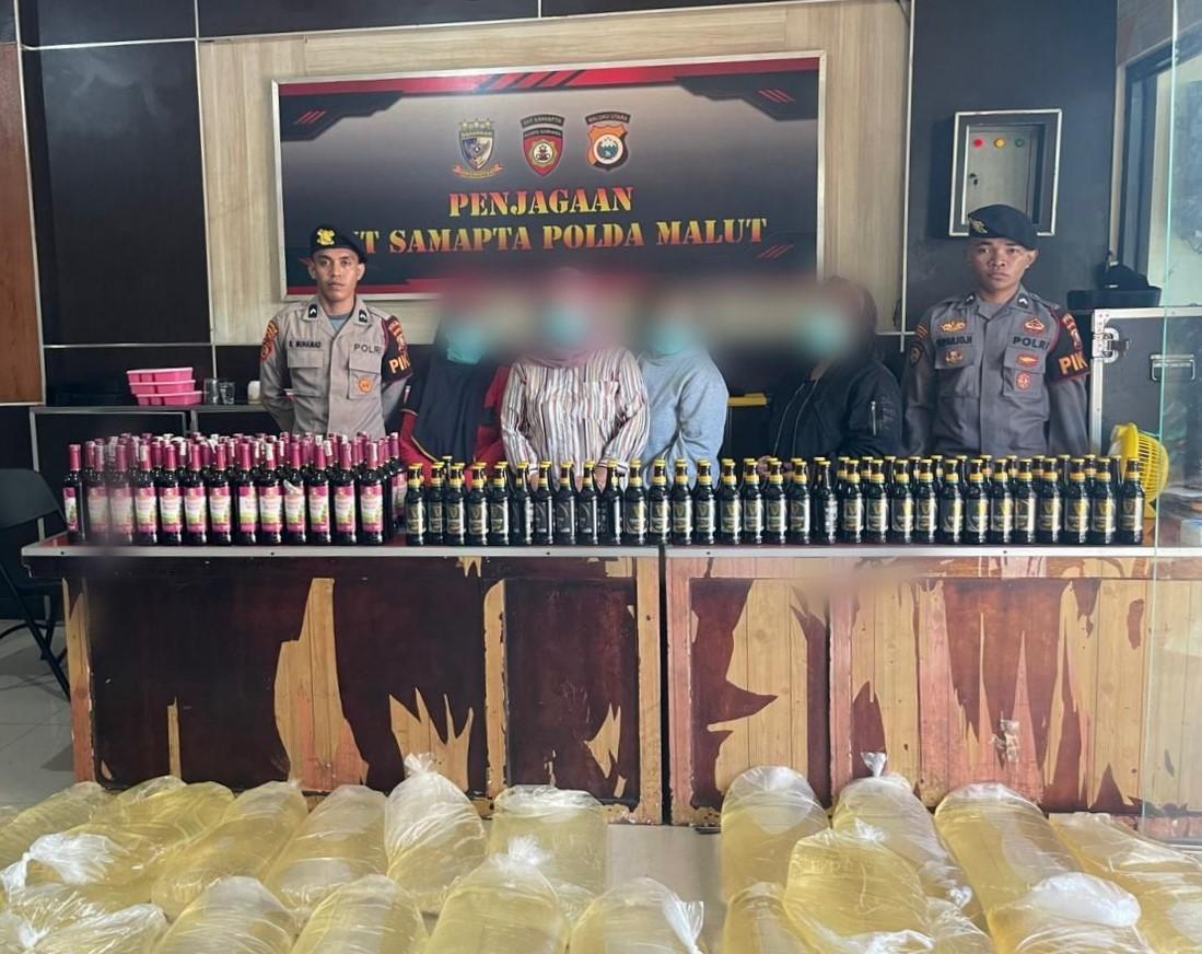 IRT di Ternate Ditangkap Karena Jual Miras