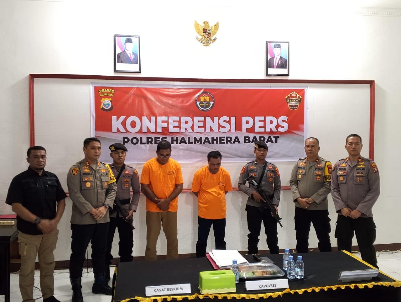 Kadis Perindagkop Halmahera Barat dan Staf Jadi Tersangka Usai Pukul Warga Saat Demo