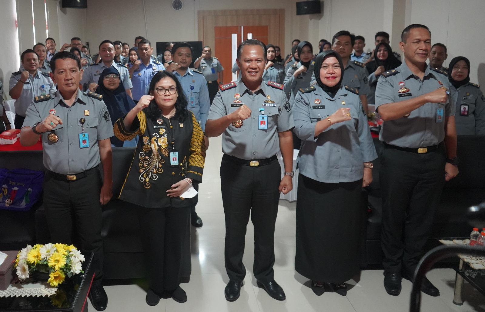 Kakanwil Kemenkumham Malut M Adnan Dorong Ketatalaksanaan dan Penerapan Sistem Operasional Prosedur