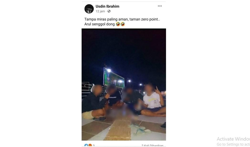 Kawasan Zero Point Jadi Lokasi Miras Para Remaja, GAMKI Minta Pemkab Halmahera Selatan Ambil Sikap