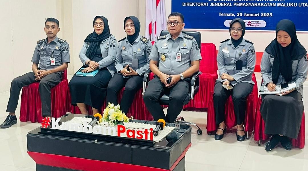 Kemenkum Malut Ikuti Evaluasi Dampak Implementasi Desa/Kelurahan Sadar Hukum