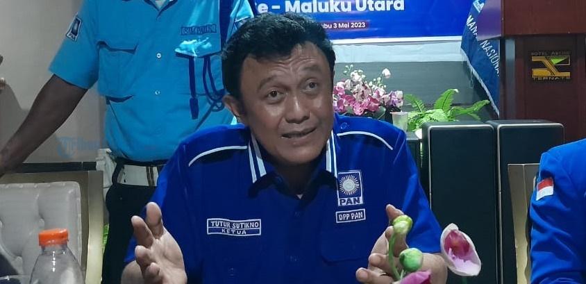 Tutur Sutikno Tegaskan Kader DPW PAN Maluku Utara Solid Hadapi Pileg 2024