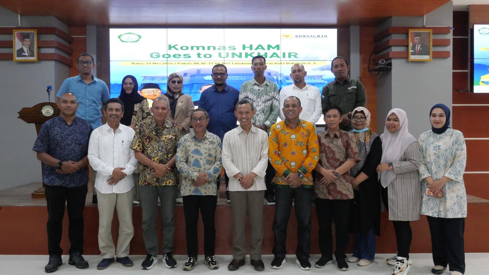 Komnas HAM Goes to Unkhair Ternate