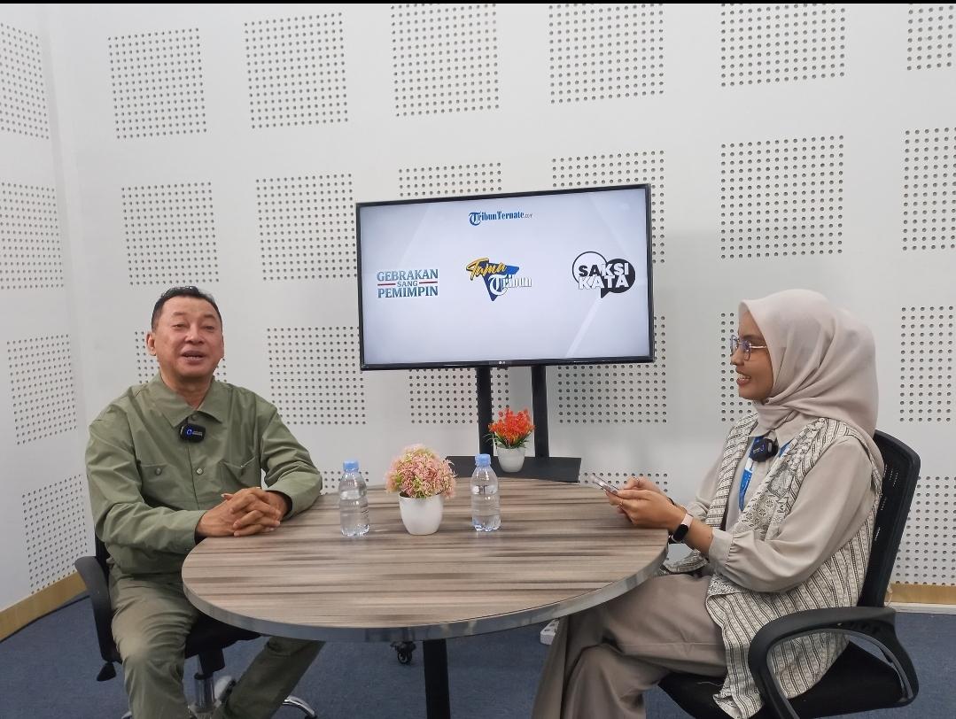 Ketua DPRD Malut Iqbal Ruray Sambangi Kantor Tribun Ternate, Hadir di Podcast Gebrakan Sang Pemimpin