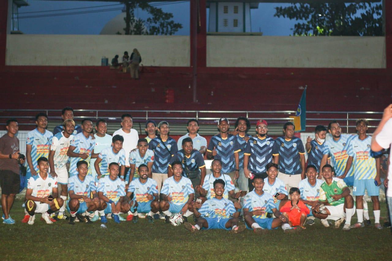 Morotai City FC Tak Gentar Tantang Perseda Weda FC yang Diperkuat Pemain Timnas di Piala Bupati III
