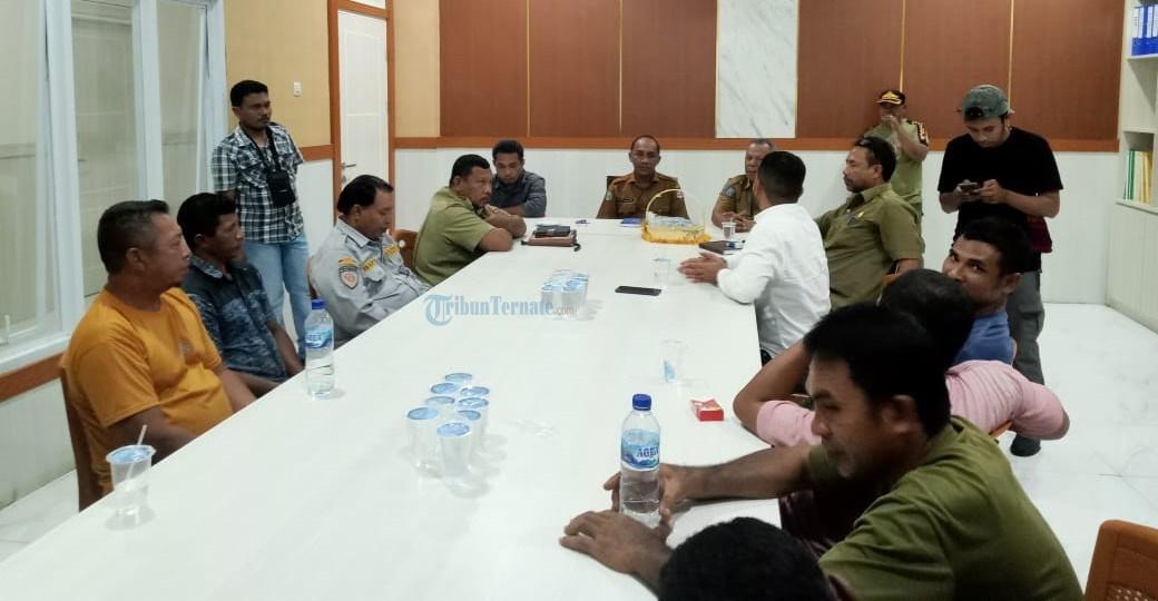 Organda Curhat ke Sekda dan Kepala Dinas PUPR Morotai Soal Problem Ini