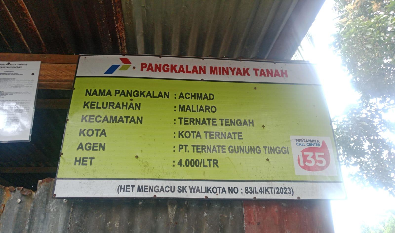 Jatah Tak Cukup, Warga Keluhkan Sistem Penyaluran Mitan di Kelurahan Maliaro Ternate