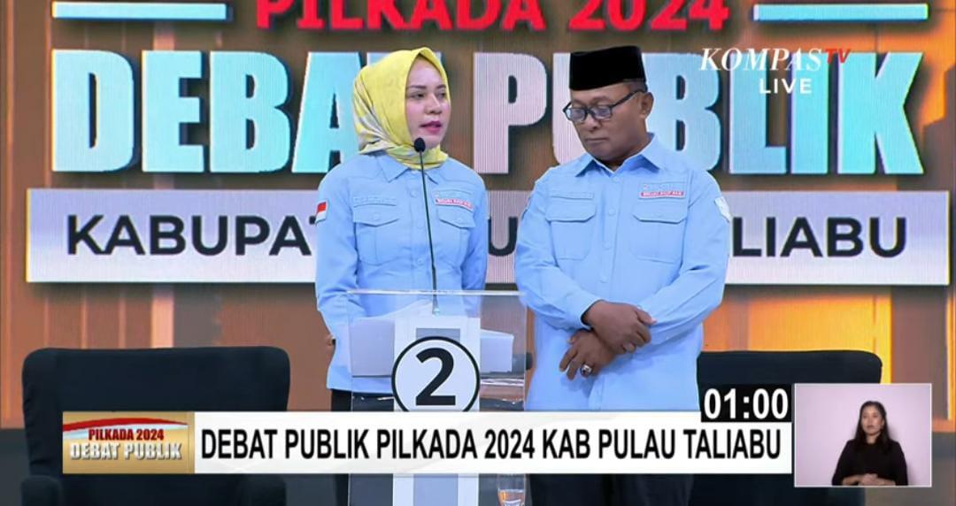 Tim Pemenangan: Dukungan Citra - Utuh Bertambah Usai Debat Pertama Kandidat Pilkada Taliabu 2024