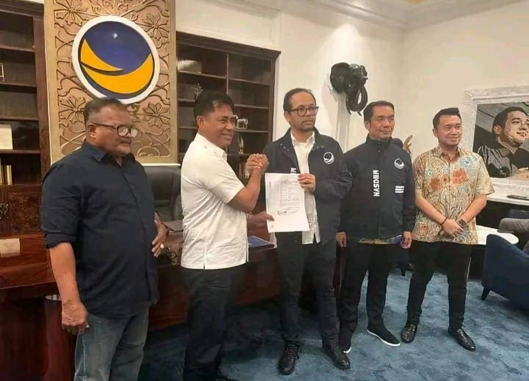 Melalui B1 KWK, NasDem Usung Ubaid - Anjas di Pilkada Halmahera Timur Maluku Utara 2024