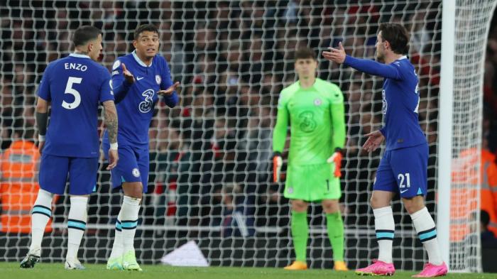 Konflik Ben Chilwell Vs Thiago Silva saat Chelsea Dilibas Arsenal, Enzo Fernandez Berusaha Tengahi