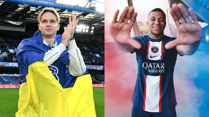 Pemain-Chelsea-Mykhailo-Mudryk-dan-pemain-PSG-Kylian-Mbappe.jpg