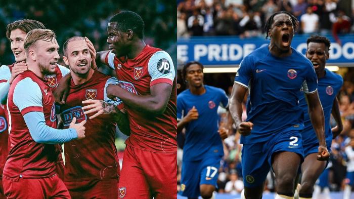 SATU JAM LAGI West Ham Vs Chelsea, Ada Starter XI, Tayang SCTV, Nonton di Streaming Legal Murah
