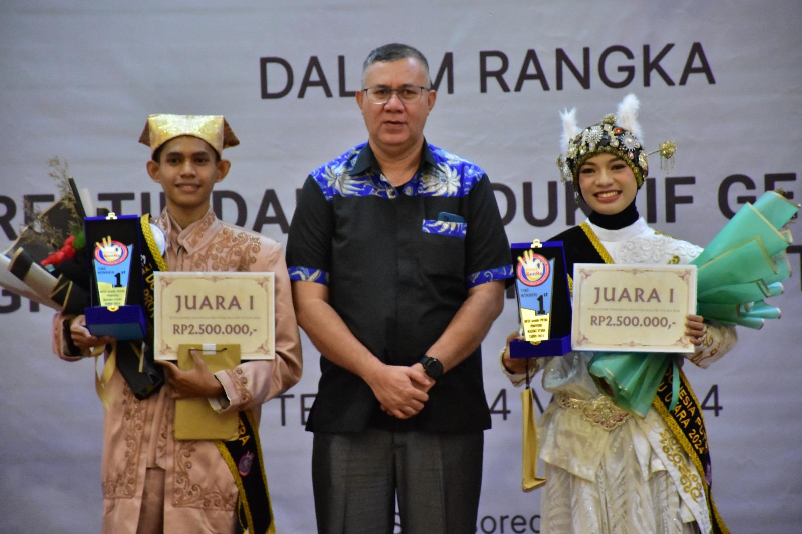 Ardani dan Asmiranda, Duta Putra dan Putri Genre Provinsi Maluku Utara 2024