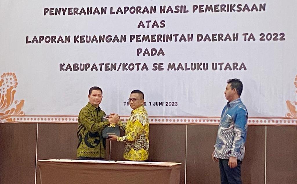 Lima Kali Beruntun Pemkab Morotai Raih Opini WTP dari BPK Maluku Utara