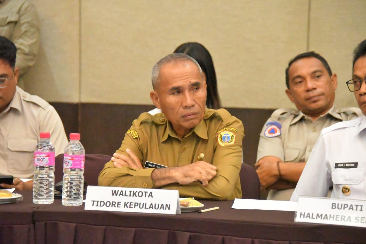 Pemkot Tidore Lakukan Koordinasi Pembangunan Penanganan Bencana