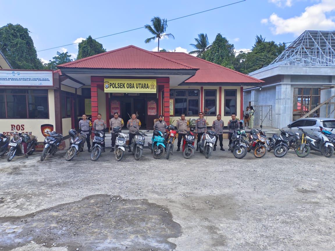Polisi Tilang Puluhan Pengendara Langgar Aturan di Galala Sofifi Maluku Utara