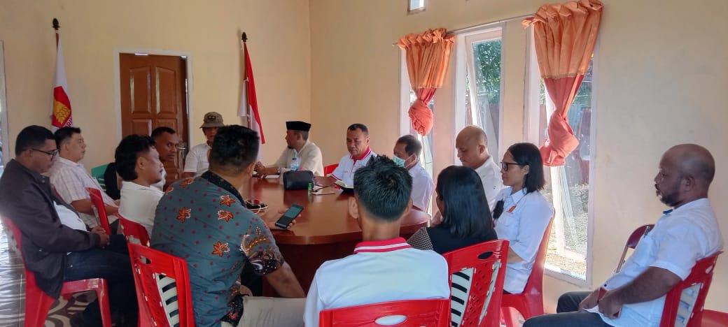 DPC Gerindra Halmahera Utara Bersiap Kedatangan Prabowo Subianto ke Maluku Utara