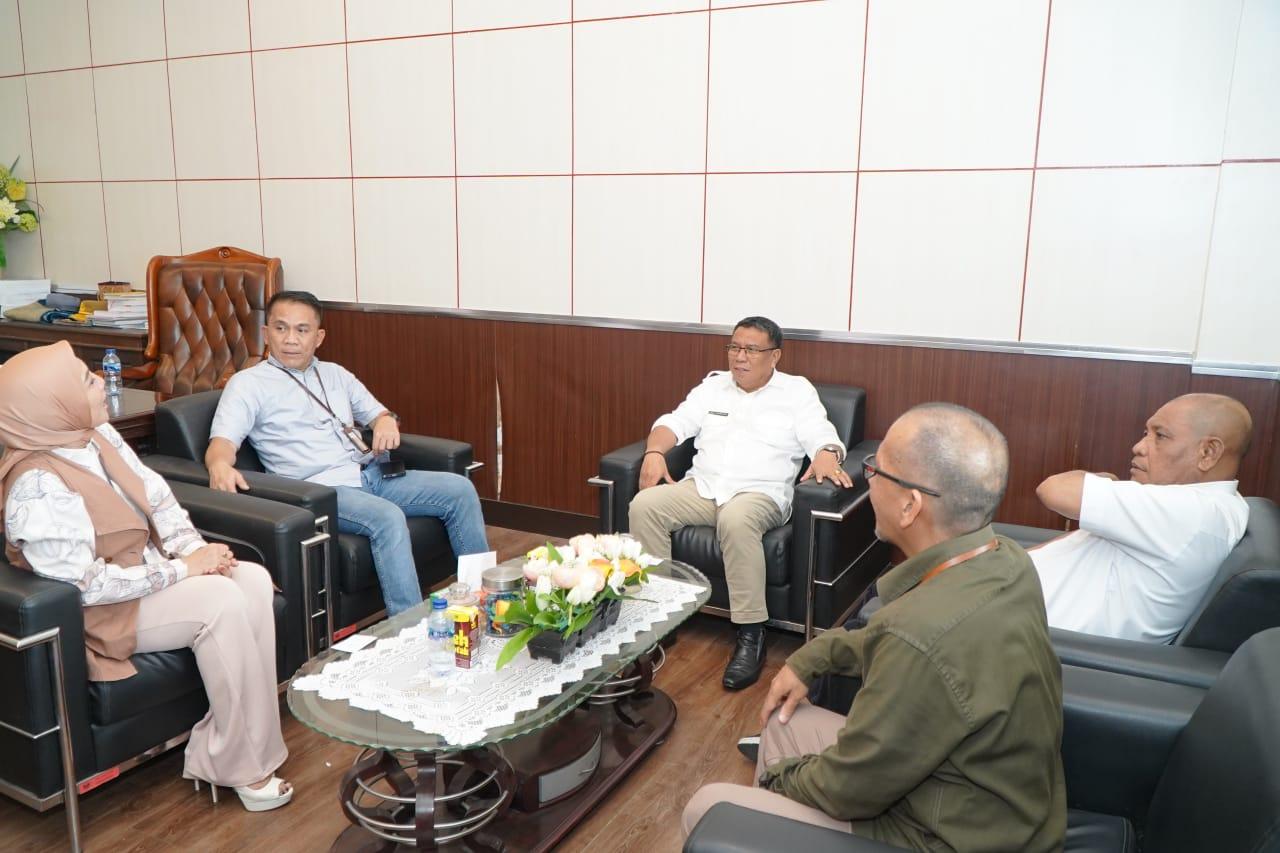 RCEO Bank Muamalat Sulampua Kunjungi Pemkot Tidore, Ini yang Dibahas
