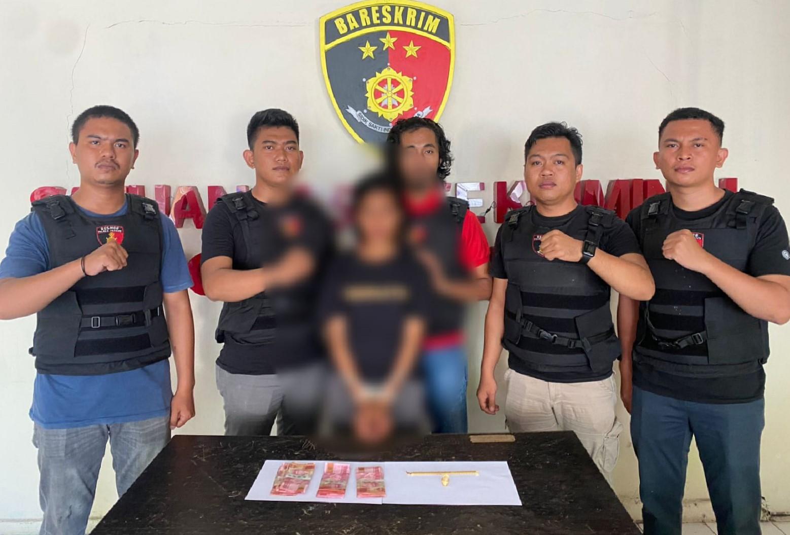 Resmob Macan Gamalama Polres Ternate Tangkap Pencuri Barang Berharga