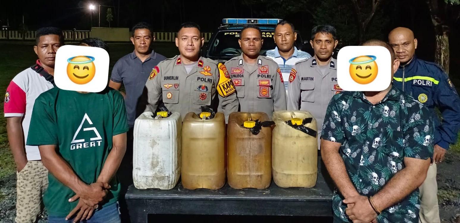 Ketahuan Bawa Cap Tikus, Pemilik dan Sopir Ditangkap Polsek Maba Selatan