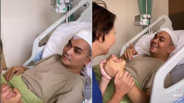 Meski Terbaring di Rumah Sakit, Indra Bekti Sudah Bisa Seru-seruan Bareng Indy Barends
